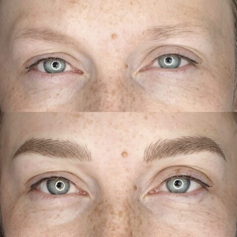 Brow microblading